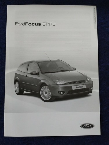 Ford focus st170 - ford,