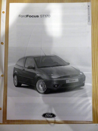 Ford focus st170 - ford,